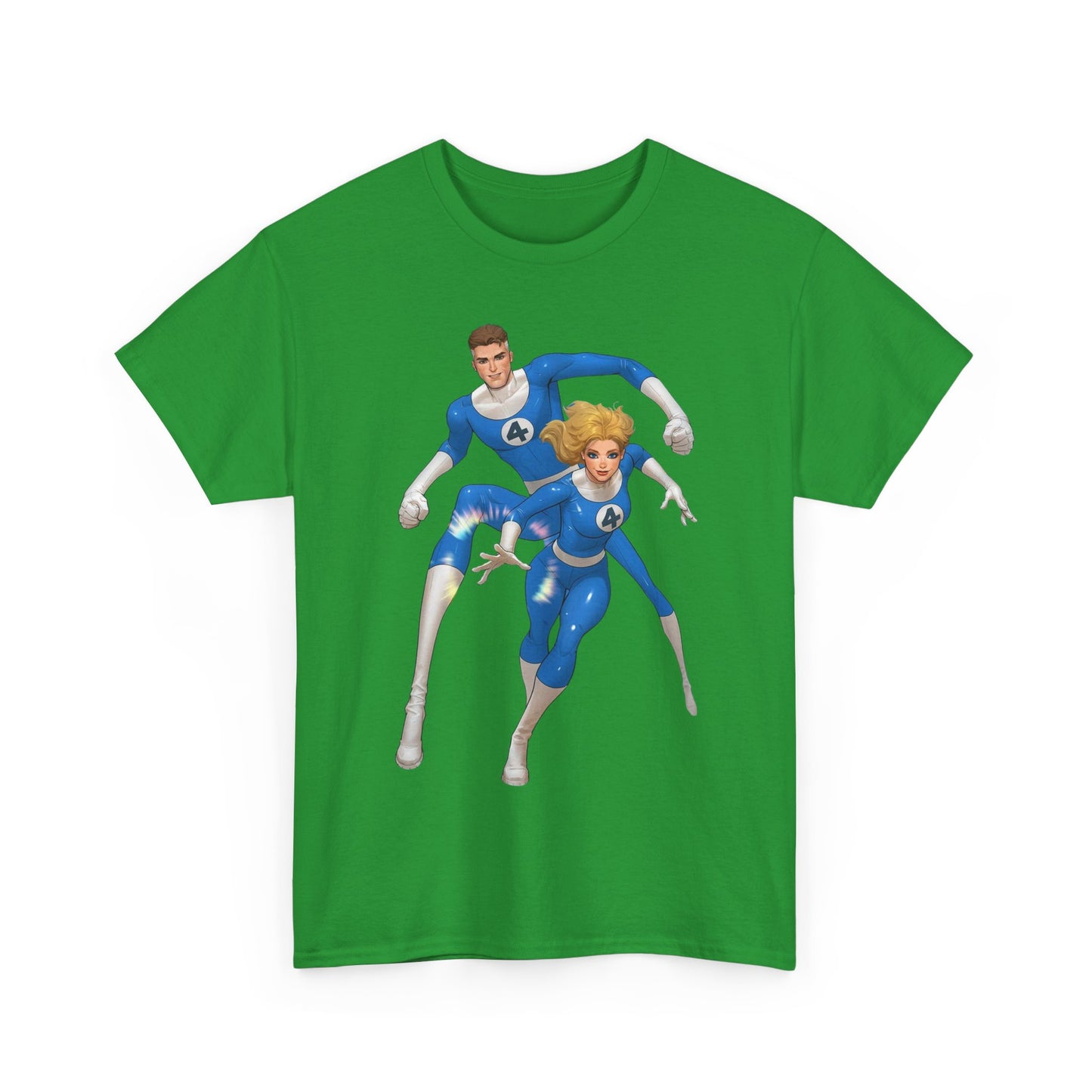 Mr. Fantastic & Invisible Woman T-Shirt - David Nakayama Art - Fantastic Four - Marvel Comics