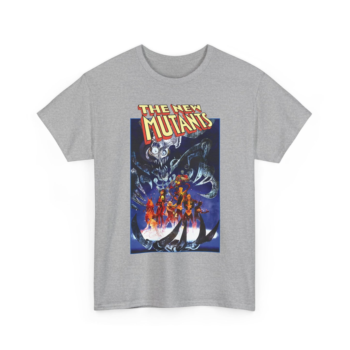 New Mutants T-Shirt - Bill Sienkiewicz Art - War Children Cover - Warlock, Magik, Wolfsbane, Cannonball, Cypher, Mirage, Karma, Sunspot - Marvel Comics