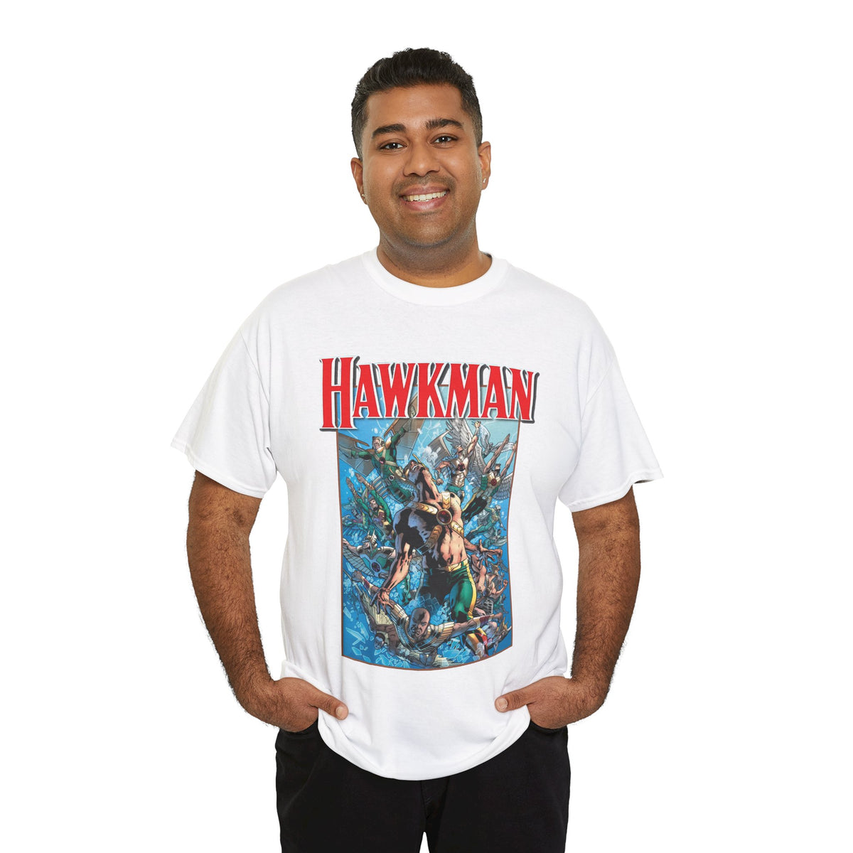 Hawkman T-Shirt - Bryan Hitch Art - DC Comics