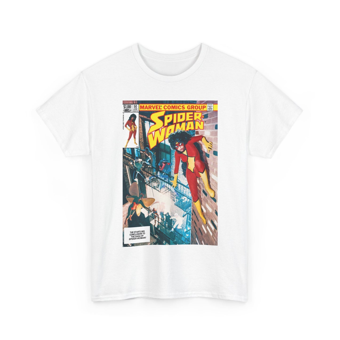 Spider-Woman #50 T-Shirt - 1983 Photo Cover Art - Marvel Comics