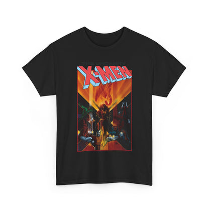 Uncanny X-Men T-Shirt - Bill Sienkiewicz Art - Phoenix, Cyclops, Colossus, Wolverine - Marvel Comics