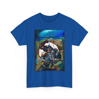 Lobo/Wolverine T-Shirt - Simon Bisley Art - DC/Marvel Comics