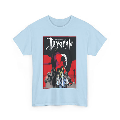 Bram Stoker's Dracula T-Shirt - Mike Mignola Art - Francis Ford Coppola Movie - Mina Murray, Jonathan Harker