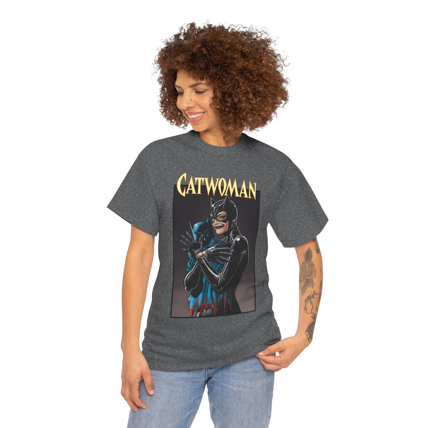 Catwoman T-Shirt - Brian Bolland Art - Batman Foe, Friend, Lover - Gotham City - Selina Kyle, Master Thief - DC Comics