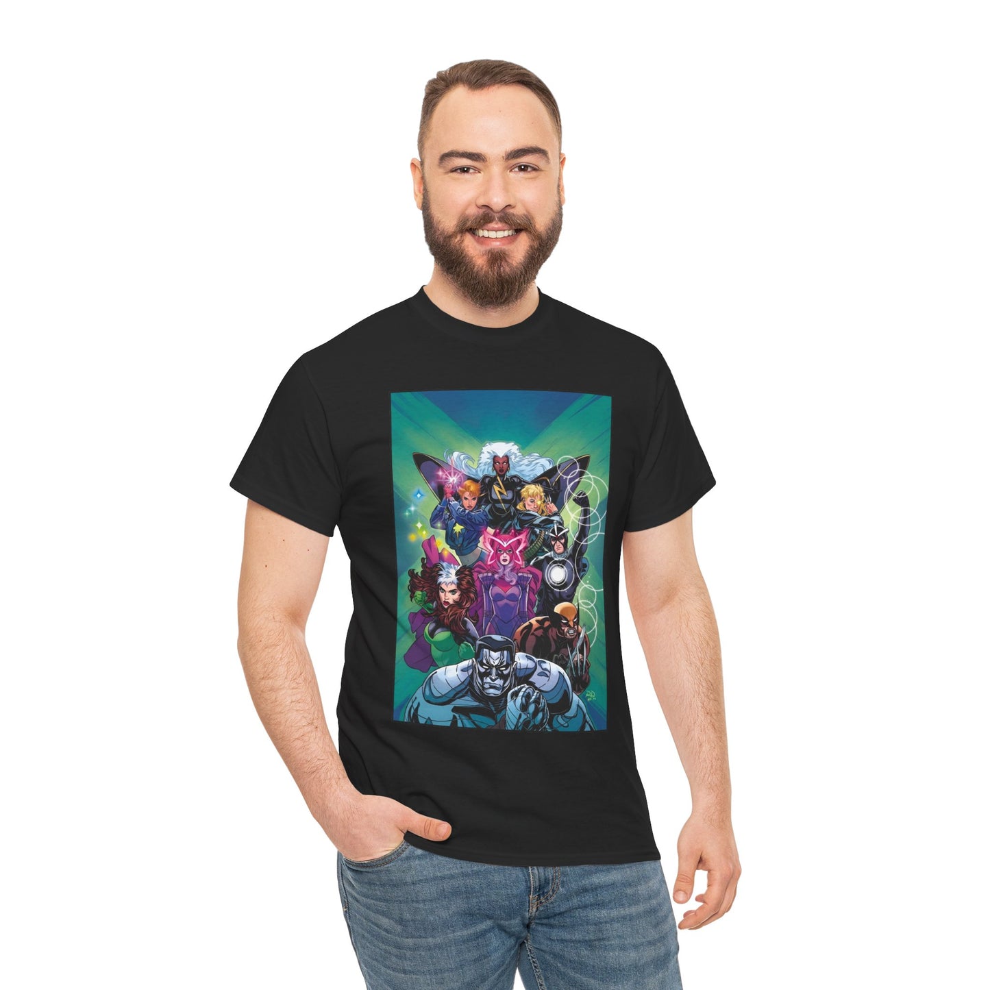 X-Men Outback T-Shirt - Russell Dauterman Art - Wolverine, Storm, Psylocke, Longshot, Dazzler - Marvel Comics