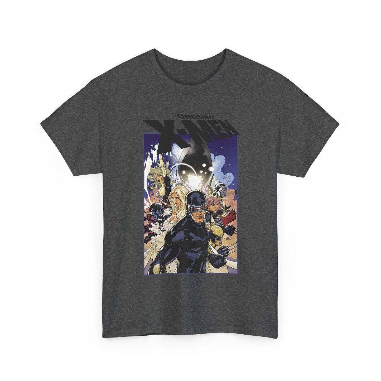 Uncanny X-Men T-Shirt - Terry Dodson Art - Cyclops, Emma Frost, Wolverine, Nightcrawler, Colossus - Marvel Comics