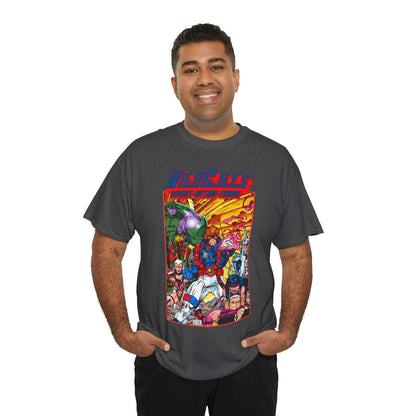 Wildcats T-Shirt - Jim Lee Art - WildC.A.T.s: Covert Action Teams - Spartan, Voice, Grifter, Zealot, Emp - Image/Wildstorm/DC Comics