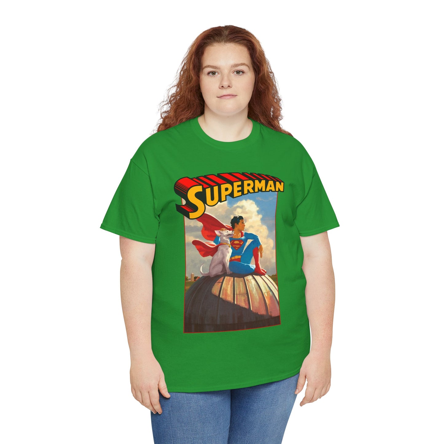 Superman & Krypto T-Shirt - 2025 Movie - Superdog from Krypton - Man of Steel, Smallville - DC Comics