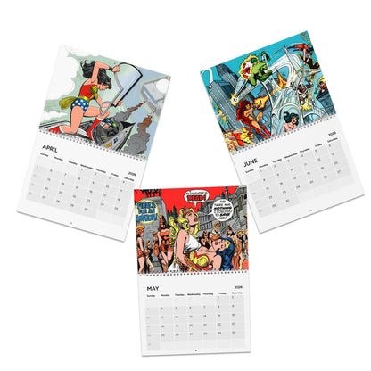 Wonder Woman Calendar (2026) - Bronze Age Art - Pre-Crisis DC Comics - Diana Prince of Paradise Island