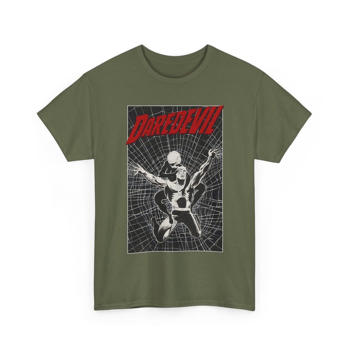 Daredevil T-Shirt - Frank Miller Art - #188 Cover - With Black Widow - Marvel Comics