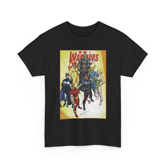 New Warriors T-Shirt - Mark Bagley Art - Marvel Comics