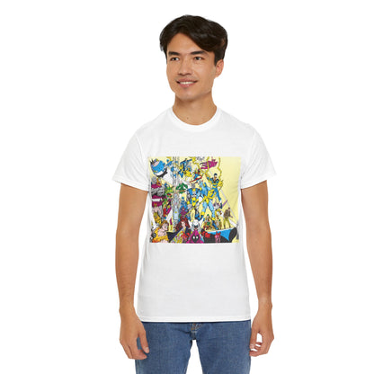 Who's Who in the DC Universe T-Shirt - George Perez Art - Black Lightning, Black Orchid - #3 Cover Art - DC Comics