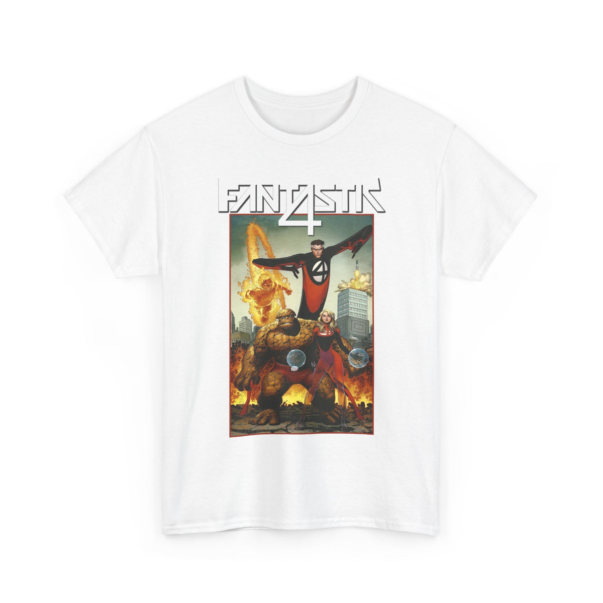 Fantastic Four T-Shirt - Arthur Adams Art - Marvel Comics