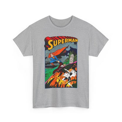 Superman T-Shirt - Mike Mignola Art - Vs Silver Banshee - DC Comics