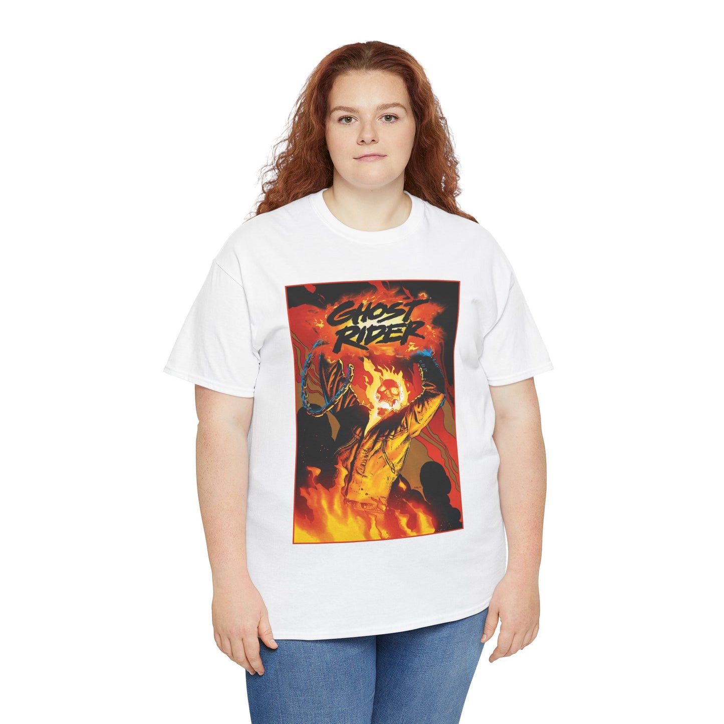Ghost Rider T-Shirt - Richard Corben Art - Marvel Comics