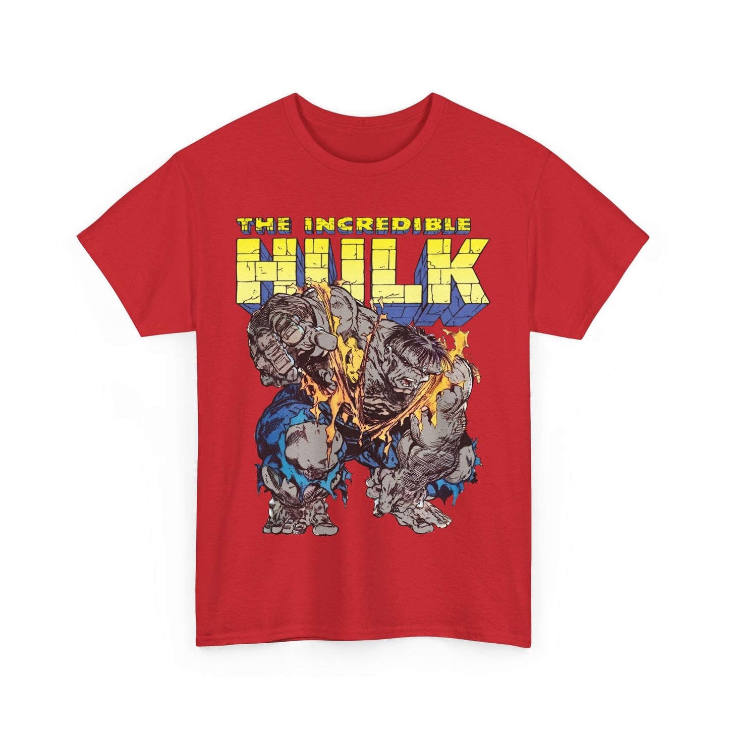Incredible Hulk T-Shirt - Todd McFarlane Art - Marvel Comics - Grey Hulk, Bruce Banner