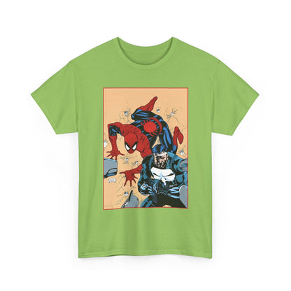 Spider-Man & Punisher T-Shirt - Jim Lee Art - Marvel Comics