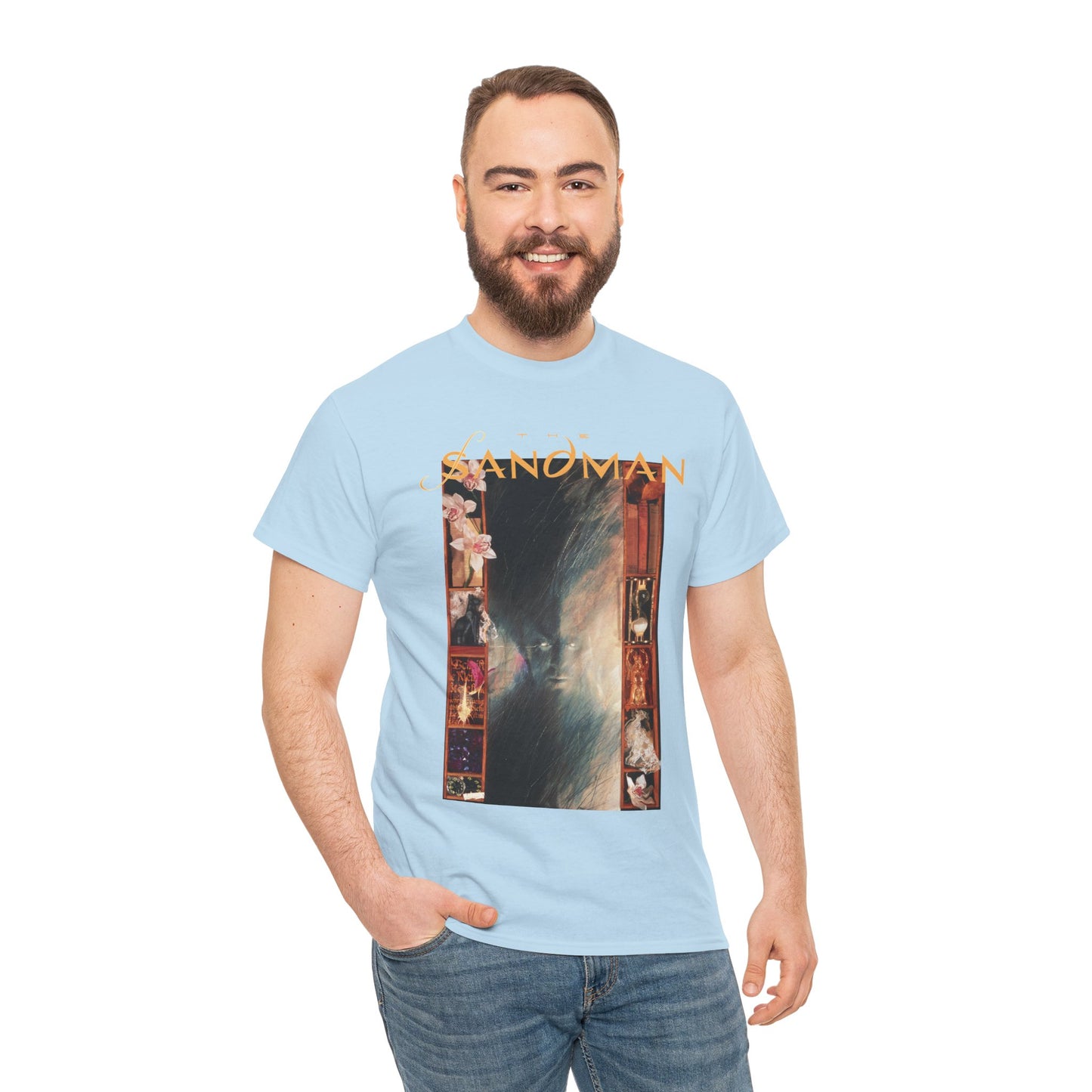 Sandman T-Shirt - Dave McKean Art - Morpheus, Dream of the Endless - #1 Cover Art - DC/Vertigo Comics