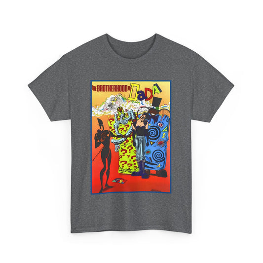 Brotherhood of Dada T-Shirt - Doom Patrol Foes - Mr Nobody, Quiz, Frenzy - DC Comics, Vertigo Comics - Grant Morrison Stories