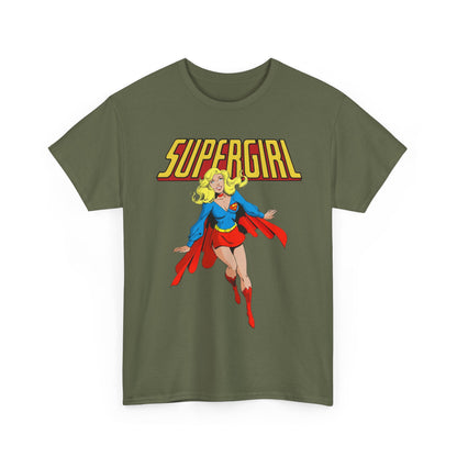 Supergirl T-Shirt - John Byrne Art - Kara, Maid of Might - 2026 Movie with Milly Alcock - DC Comics