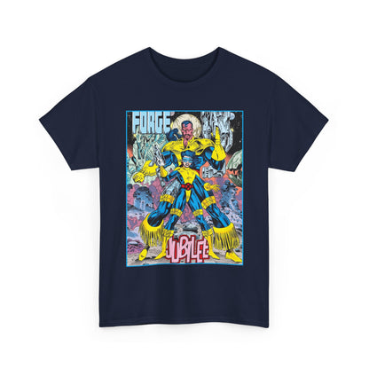 Forge & Jubille T-Shirt - Liam Sharp Art - X-Men Mutants - Marvel Comics