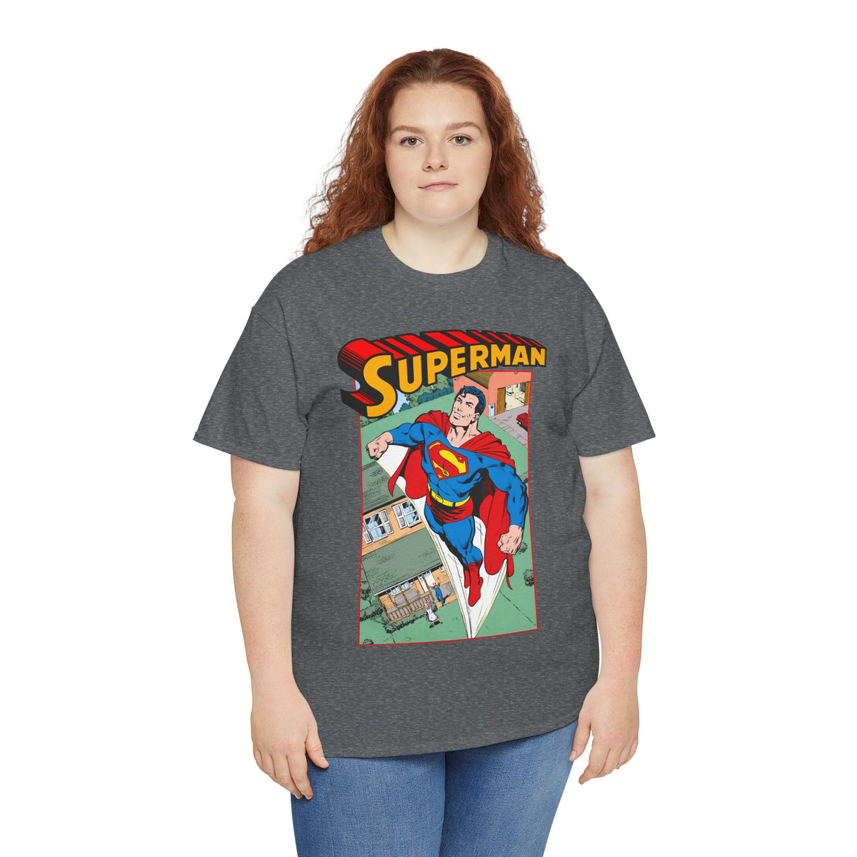 Superman T-Shirt - John Byrne Art - Man of Steel, Smallville - DC Comics