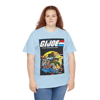 G.I. Joe T-Shirt - Mike Zeck Art - Stalker, Snow Job and Quick Kick - #61 Cover Art - Marvel Comics