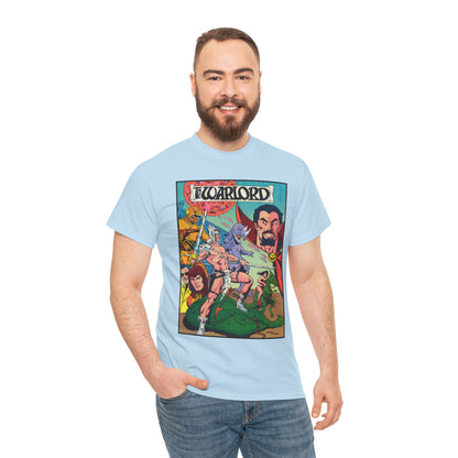 Warlord T-Shirt - Dan Jurgens Art - Travis Morgan, Skartaris, Deimos - Sword & Sorcery - DC Comics