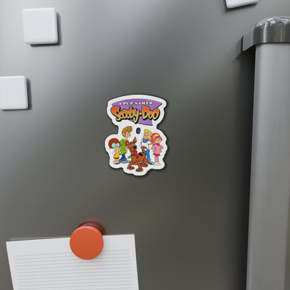 A Pup Named Scooby-Doo Die-Cut Magnet - Shaggy, Fred, Daphne, Velma - Mystery, Inc - Hanna-Barbera Cartoon - 3", 4", 5", 6"