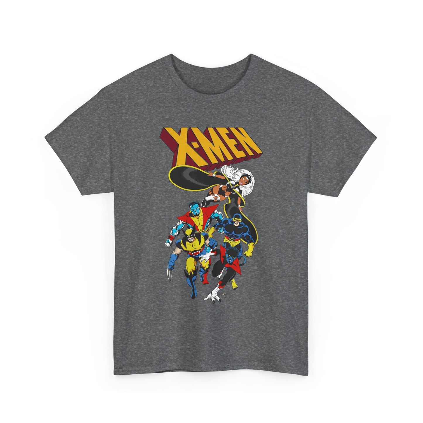 X-Men T-Shirt - John Byrne Art - Wolverine, Storm, Cyclops, Colossus, Nightcrawler - Marvel Comics Mutants