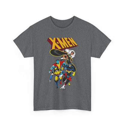 X-Men T-Shirt - John Byrne Art - Wolverine, Storm, Cyclops, Colossus, Nightcrawler - Marvel Comics Mutants