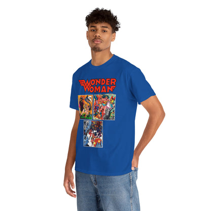 Wonder Woman T-Shirt - Ross Andru & Dick Giordano Art - Judgment in Infinity Story - Zatanna, Supergirl, Huntress, Power Girl, Raven, Wonder Girl, Starfire - DC Comics