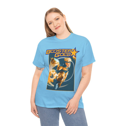 Booster Gold T-Shirt - Don Aguillo Art - Justice League: The Omega Act - DC Comics