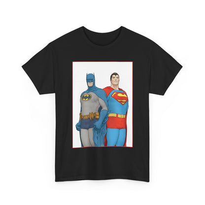 Superman & Batman T-Shirt - Frank Quitely Art - World's Finest Variant Cover Art - DC Comics