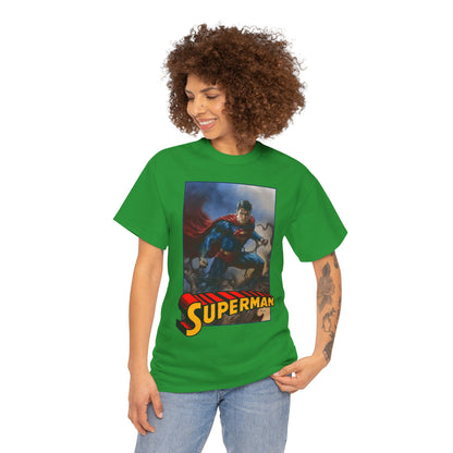 Superman T-Shirt - Lucio Parrillo Art - Man of Steel - DC Comics