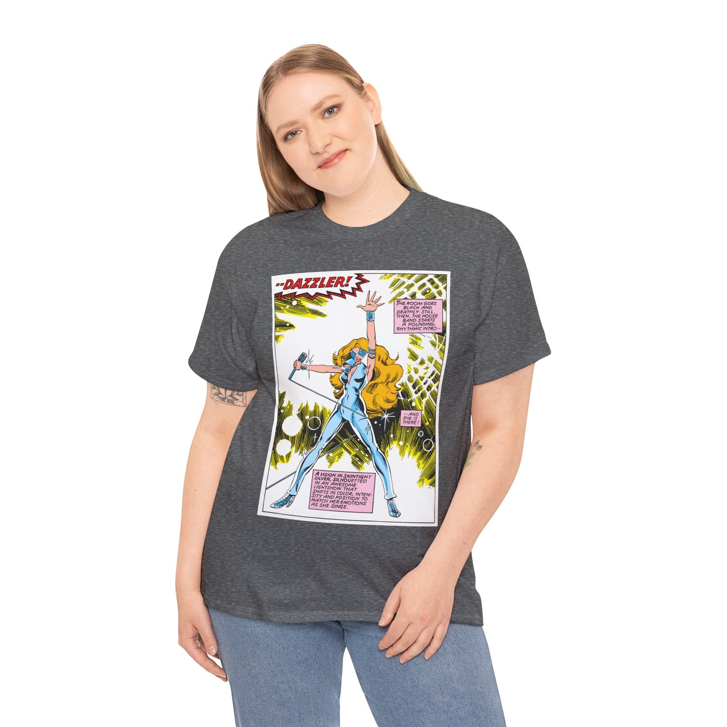 Dazzler T-Shirt - John Byrne Art - Uncanny X-Men #130, Dazzler's First Appearance - Alison Blaire - Marvel Comics