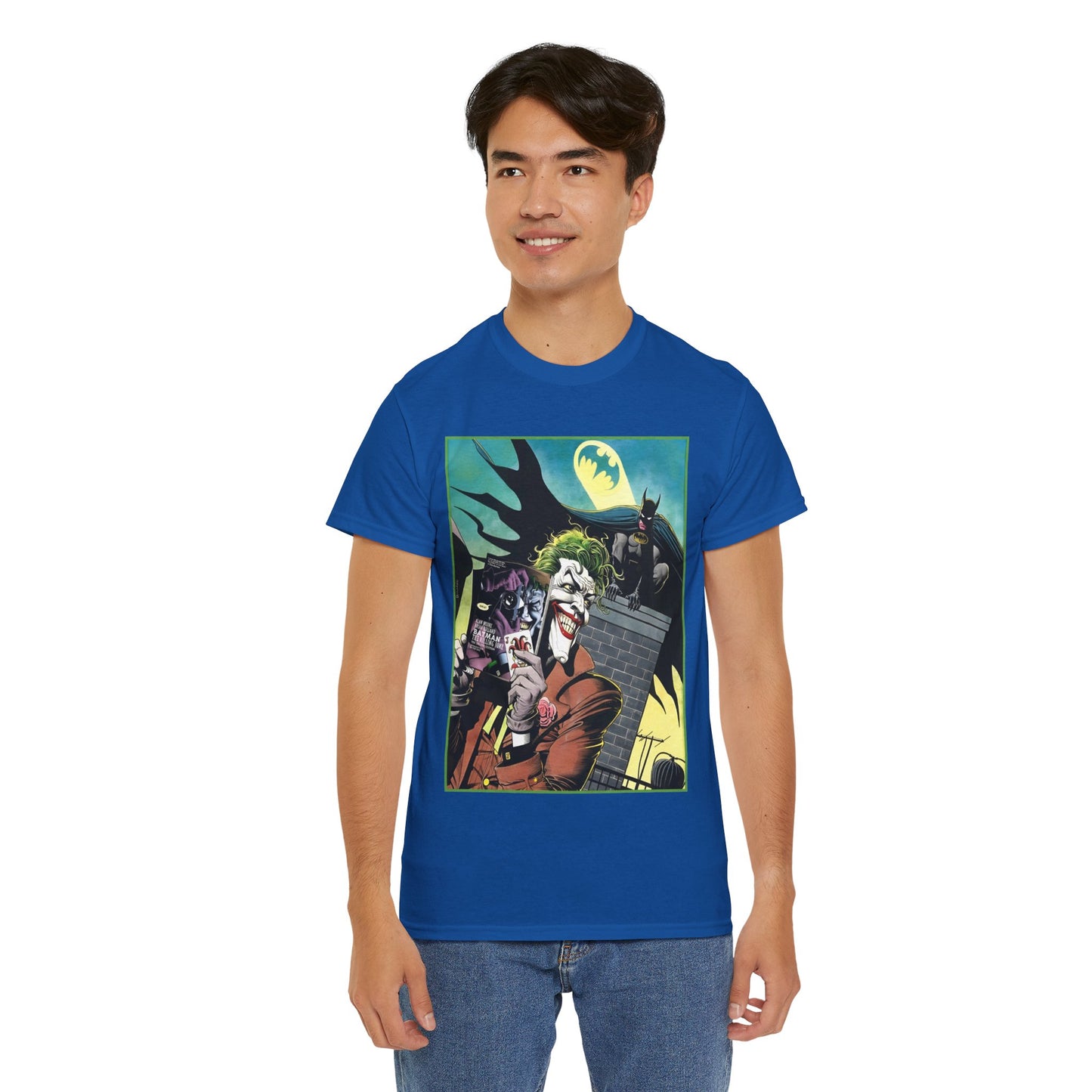 Batman T-Shirt - Brian Bolland Art - Killing Joke Promo - Vs The Joker - DC Comics