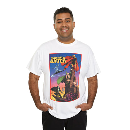 Infinity Watch T-Shirt - Jim Starlin Art - Adam Warlock, Silver Surfer, Moondragon, Pip the Troll - Marvel Comics