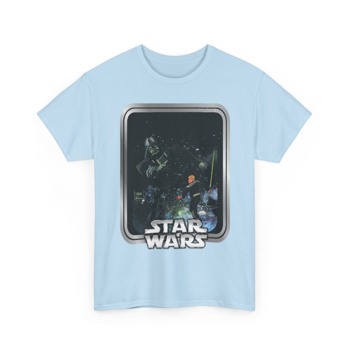 Luke Skywalker & Darth Vader T-Shirt - Star Wars Marvel Comics Art