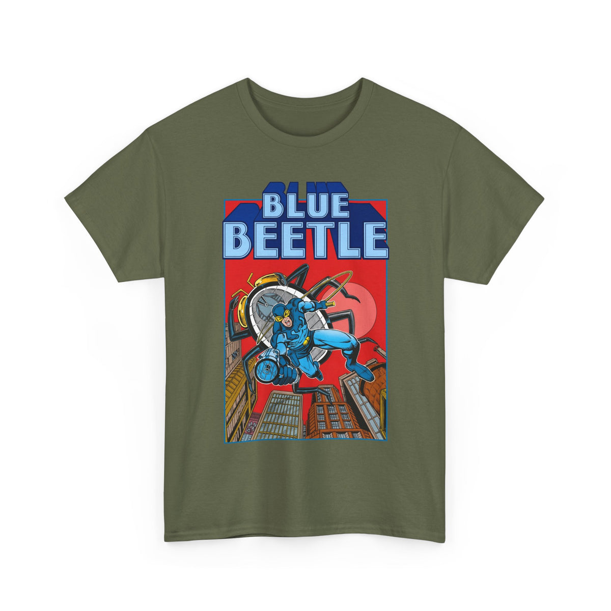 Blue Beetle T-Shirt - Paris Cullins Art - Ted Kord - DC Comics