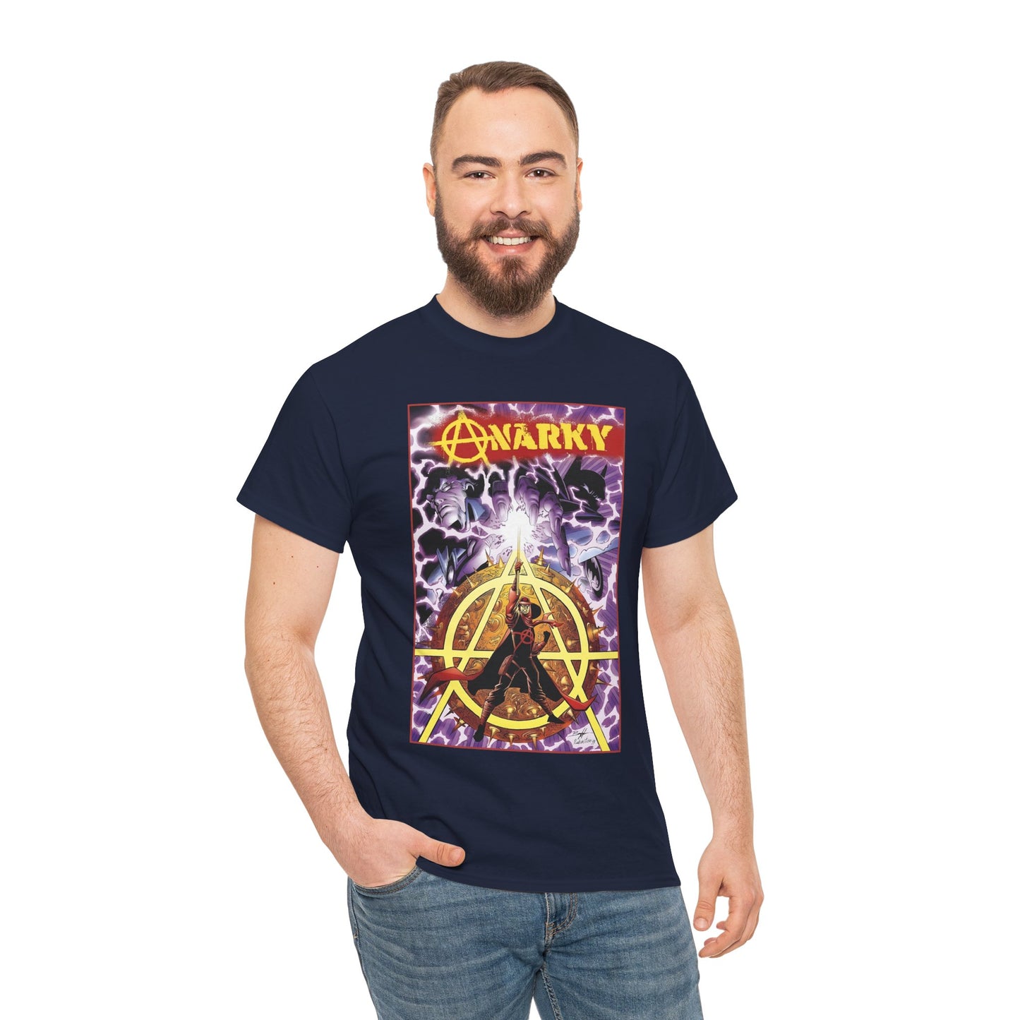 Anarky T-Shirt - Norm Breyfogle Art - DC Comics