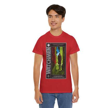 Watchmen Ad T-Shirt - Dave Gibbons Art - Rorschach - DC Comics