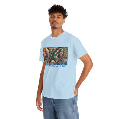 Absolute Trinity T-Shirt - Bryan Hitch Art - Batman, Superman, Wonder Woman - DC Comics