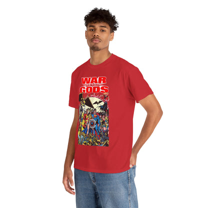 War of the Gods T-Shirt - George Perez Art - Wonder Woman Story - Superman, Captain Marvel, Hawkman, Firestorm, Dr Fate, Troia, Lobo, Batman - DC Comics