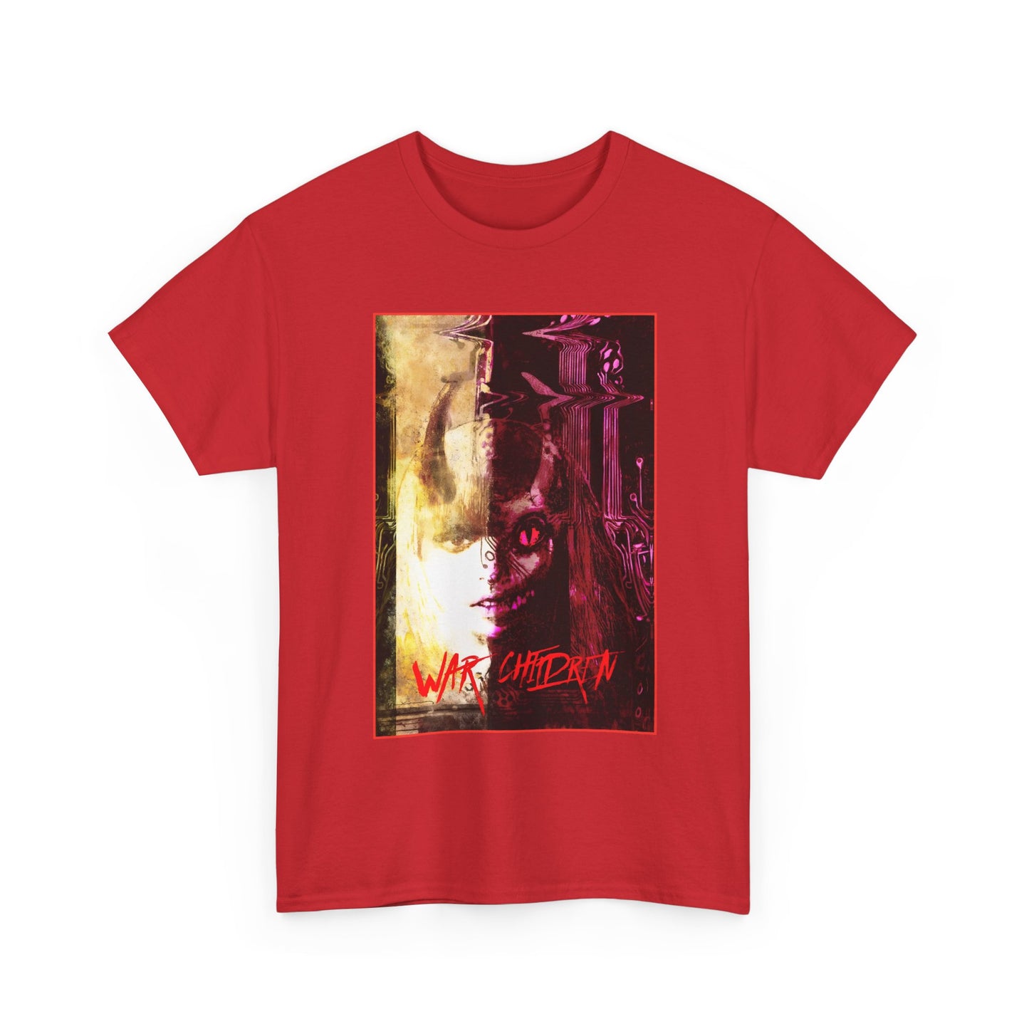 Magik/Darkchylde T-Shirt - Bill Sienkiewicz Art - Illyana Rasputina, New Mutants Member - War Children - Marvel Comics
