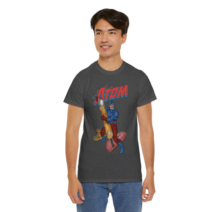 Atom T-Shirt - John Byrne Art - Ray Palmer, Justice League Member - Professor at Ivy University - DC Comics