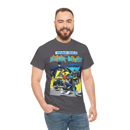 Brave & Bold #200 T-Shirt - Jim Aparo Art - Golden Age & Bronze Age Batman Team-Up - DC Comics