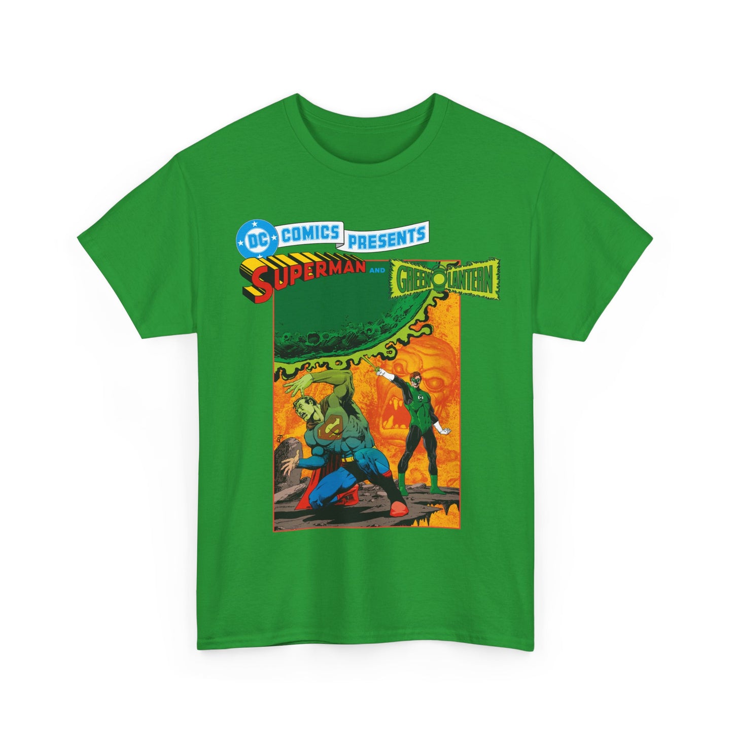 DC Comics Presents #26 T-Shirt - Jim Starlin Art - Superman & Green Lantern Team-Up - DC Comics