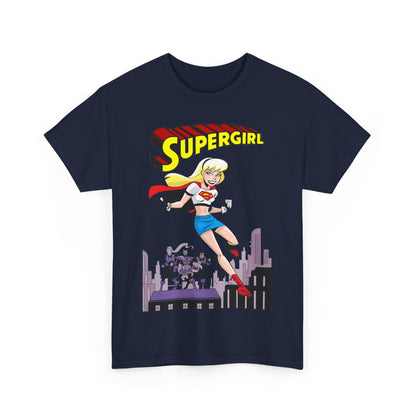 Supergirl T-Shirt - Bruce Timm Art - DC Comics Animated Series 1990s - Kara, Superman's Cousin
