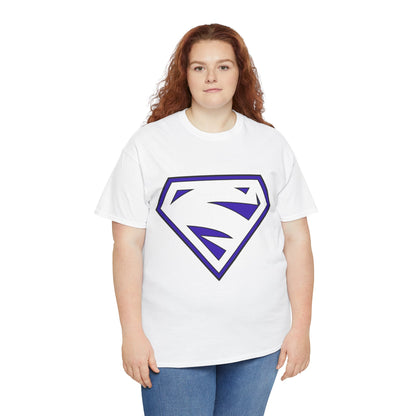 Electric Superman Logo T-Shirt - Clark Kent - Man of Steel - DC Comics - 1990s Storyline